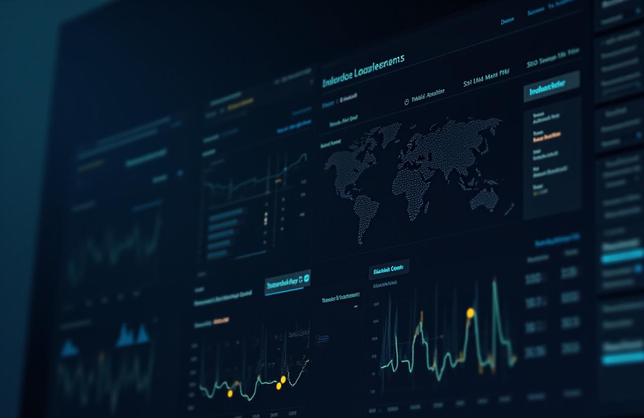 AI-powered logistics predictive analytics dashboard