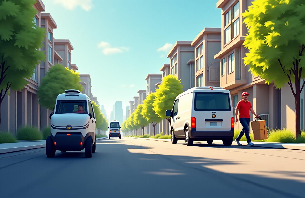 E-commerce last-mile delivery and autonomous vehicles